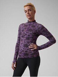 athleta running tops