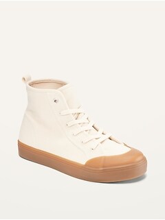 Oldnavy Rubber-Toed Canvas High-Top Sneakers for Girls