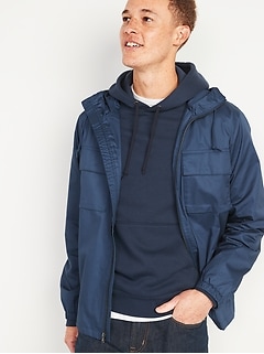 old navy canvas field jacket
