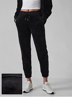 athleta black joggers