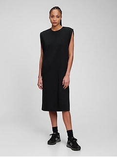 gap sleeveless shirt dress