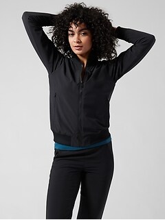 athleta running jacket