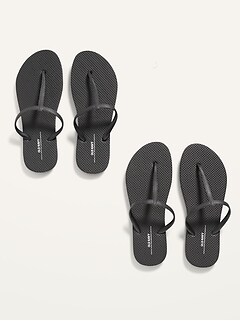 gray flip flops womens