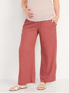 old navy maternity khaki pants