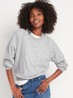 old navy graphic sweatshirts