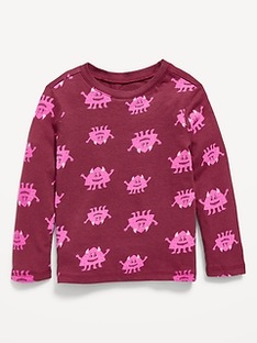 Oldnavy Unisex Printed Long-Sleeve T-Shirt for Toddler
